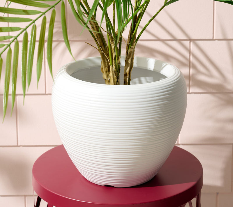 Garden Reflections 7" Half Round Planter By Sandra — View 6