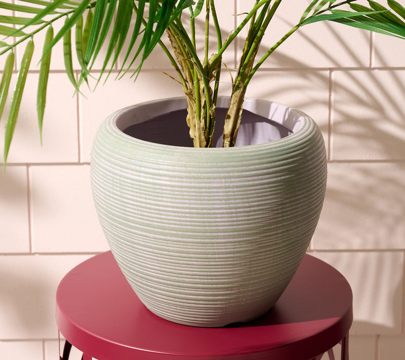 Garden Reflections 7" Half Round Planter By Sandra — View 7