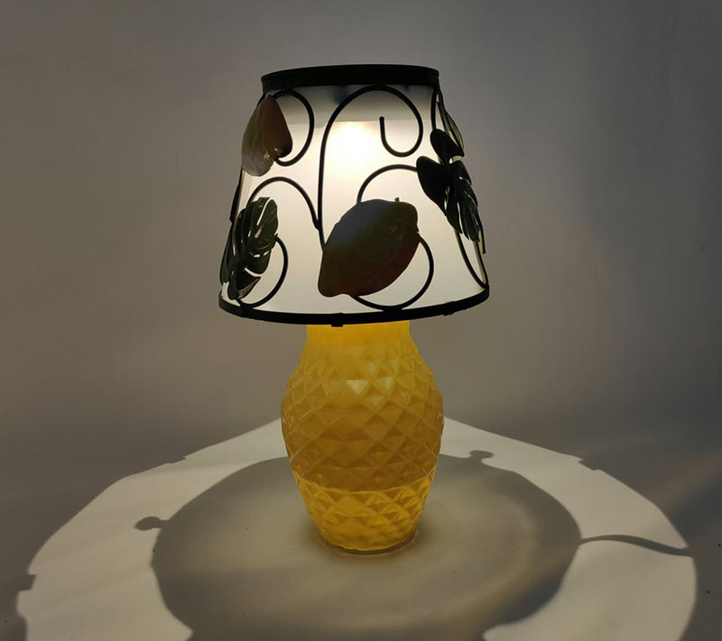 Temp-tations Outdoors Tabletop Solar Lamp — View 2