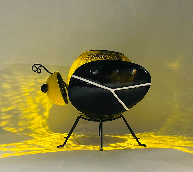 Temp-tations Outdoors Solar Crackle Glass Critter — View 2