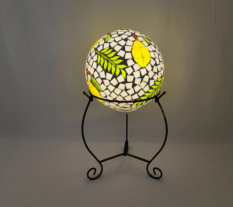 Temp-tations Outdoors Mosaic Gazing Ball With Stand — View 3