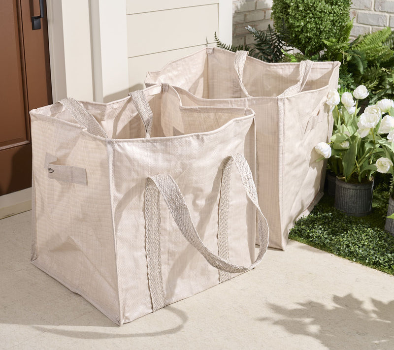 Martha Stewart Set of 2 Reusable Outdoor Leaf Bags — View 6