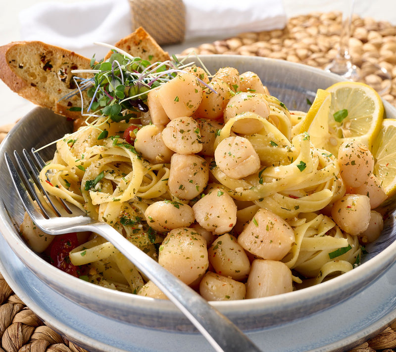 Egg Harbor (2) 2-lb Bags Skillet-Ready Scallop Scampi — Main view