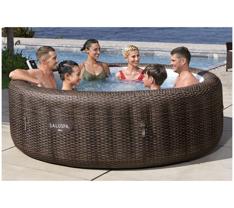 Bali by Bestway 5-7 Person EnergySense Inflatable Hot Tub — View 6