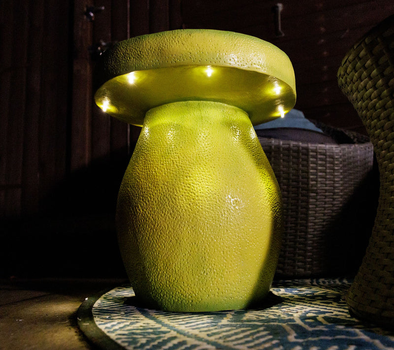 Jennings Solar Fruit Shaped Garden Stool — View 6