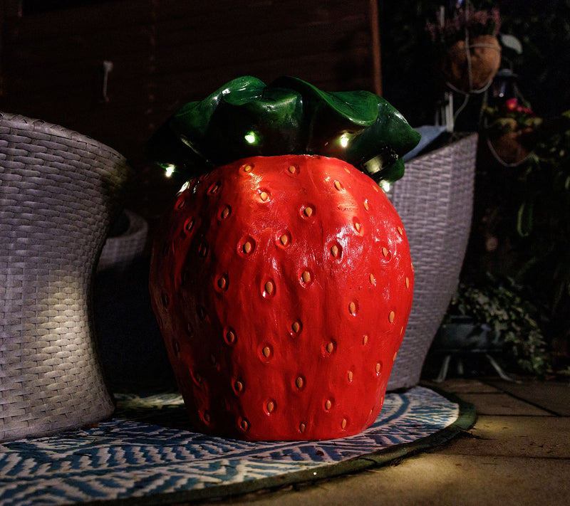 Jennings Solar Fruit Shaped Garden Stool — View 7