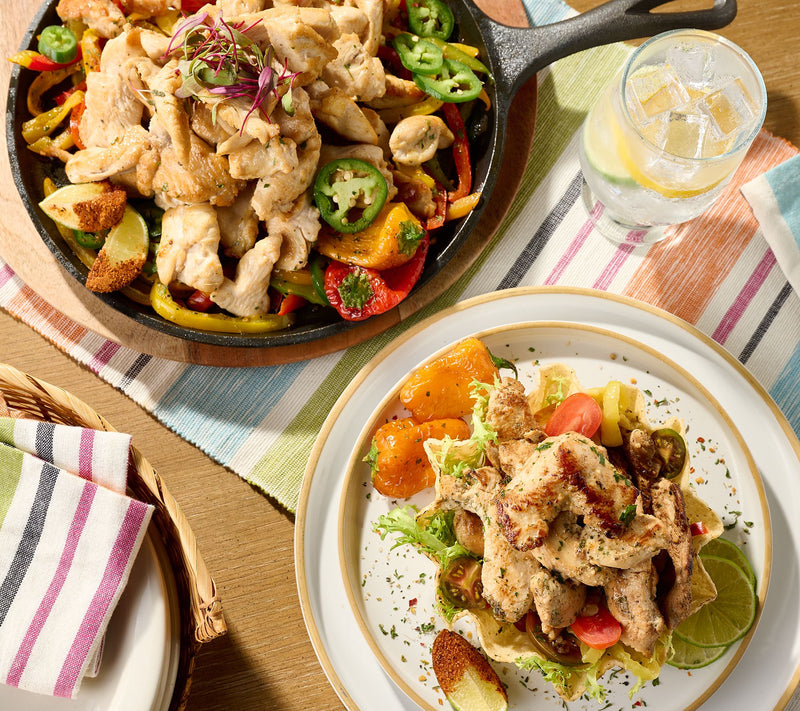 Rastelli's (8) 8-oz Packs Plain or Lemon Herb Chicken Fajita Strips — Main view