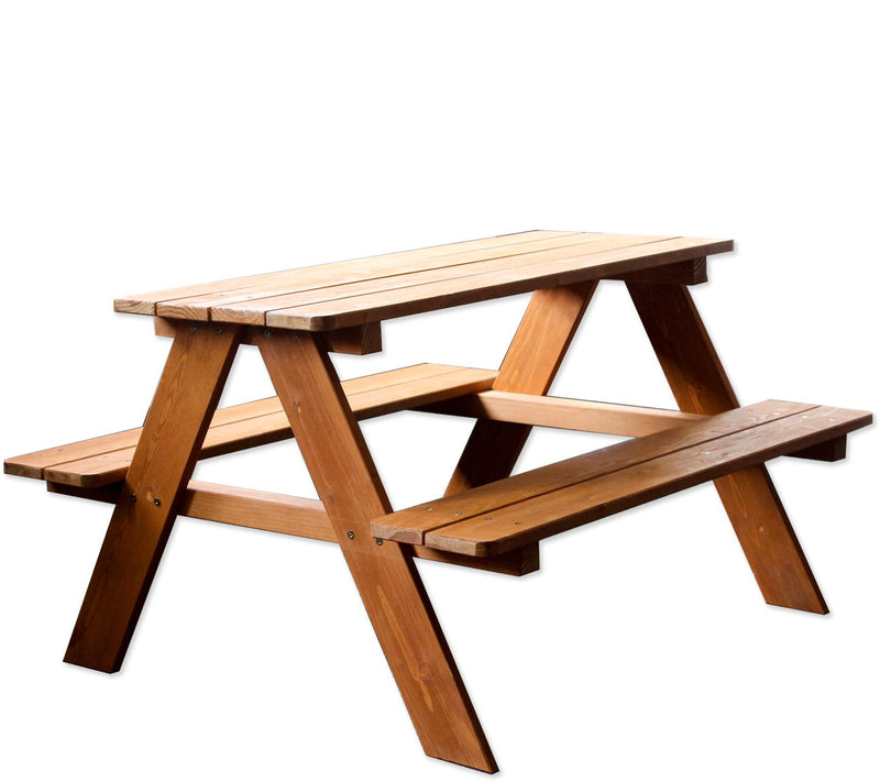 Homeware Wood Kids Picnic Table — View 2