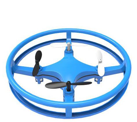 Skylighter LED Stunt Action Quadcopter Ring Disc Drone — View 8
