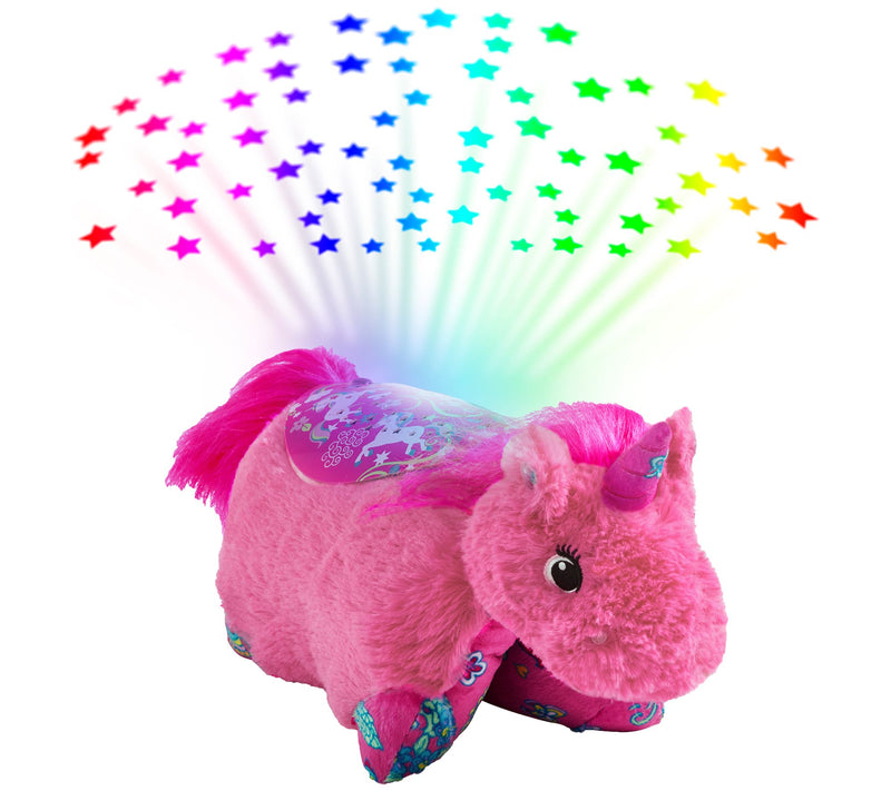 Pillow Pets Colorful Pink Unicorn Sleeptime Lites — View 2
