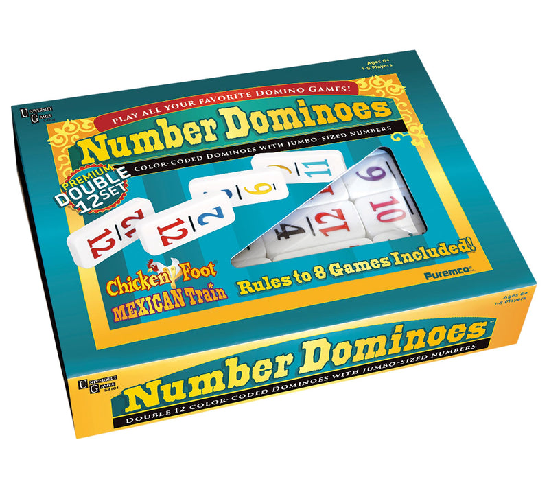 Puremco Number Dominoes - Premium Double 12 Set — View 2