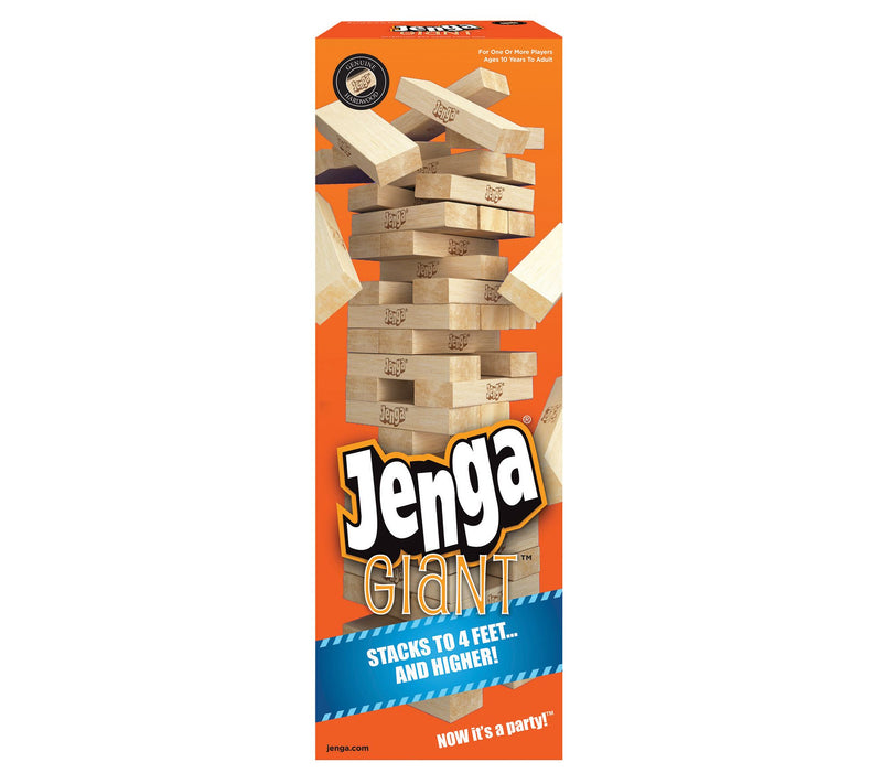Jenga Genuine Hardwood Jenga Giant Family Game — View 2