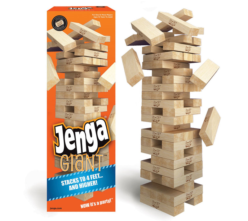 Jenga Genuine Hardwood Jenga Giant Family Game — Main view