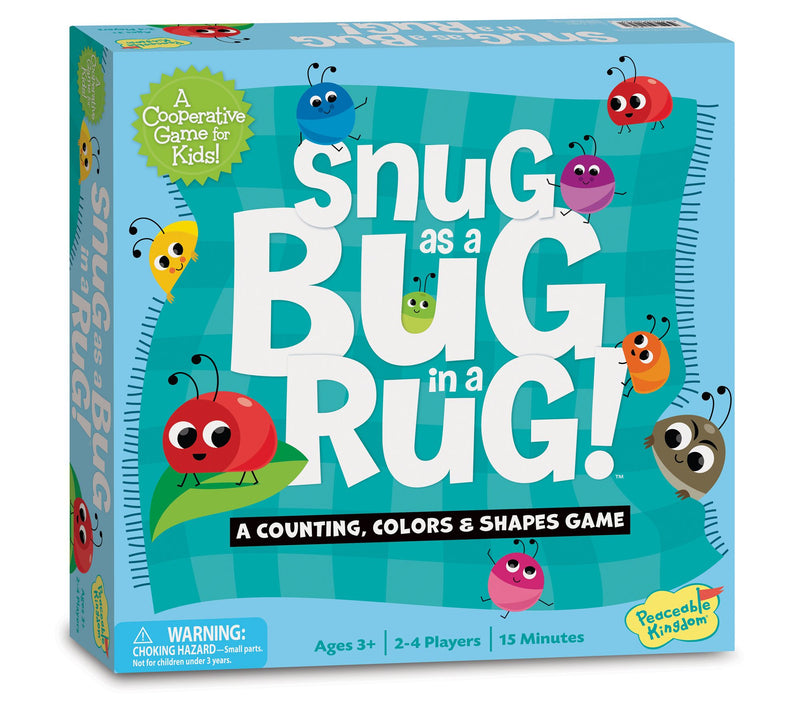 Peaceable Kingdom Snug as a Bug in a Rug Kids Game — Main view