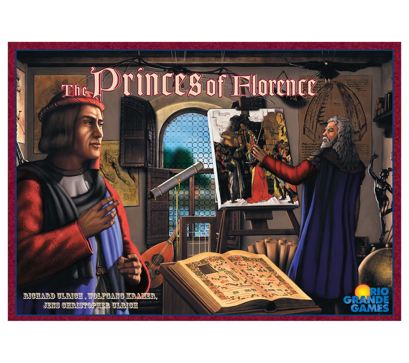 Rio Grande Princes of Florence Strategy Game — Main view