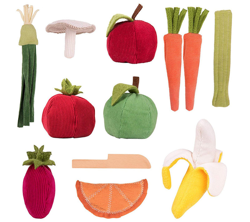 PopOhVer Plush Food Set Fruits & Veggies — Main view