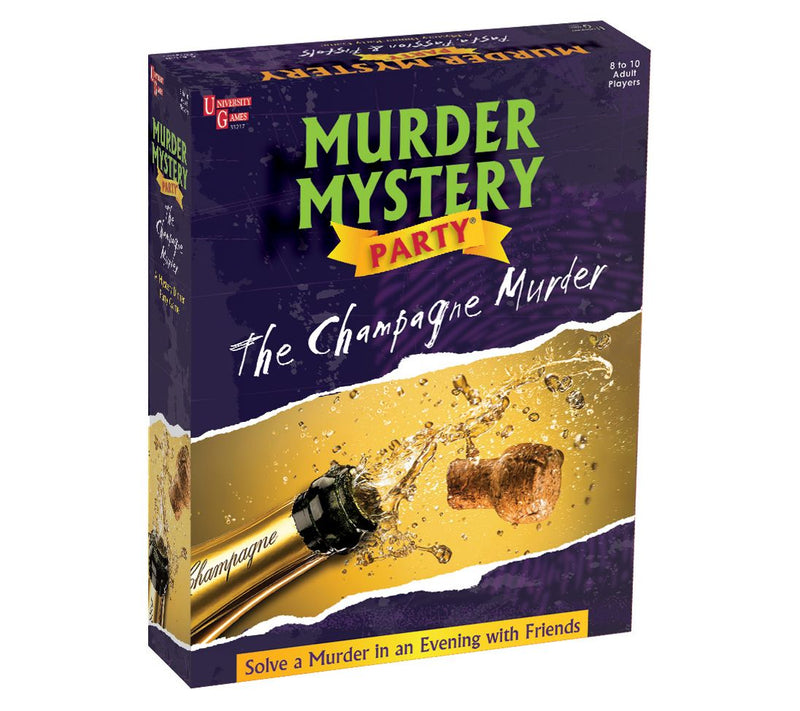 University Games Murder Mystery Party The Champagne Murder — Main view