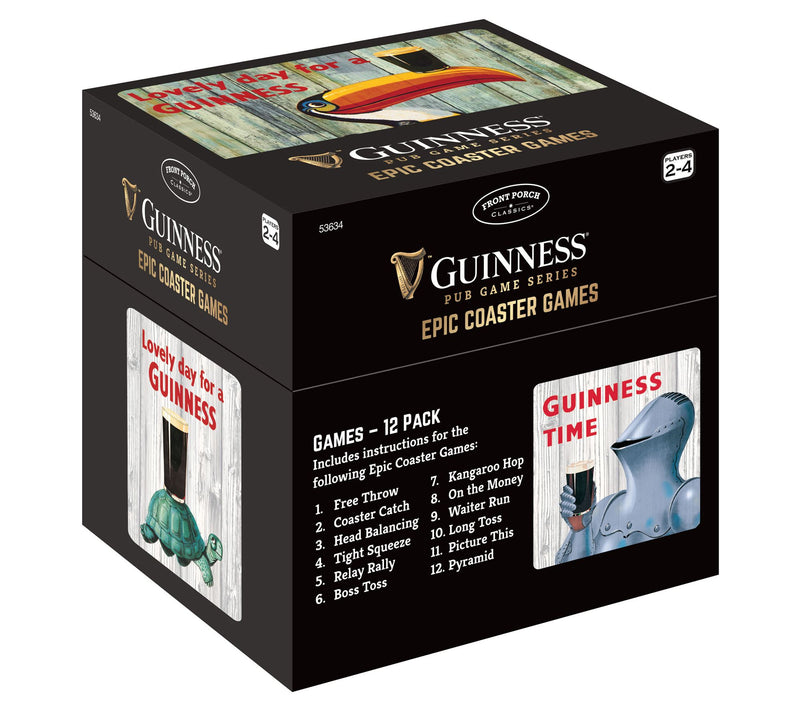 Front Porch Classics Guinness Pub Game Epic Coaster Games — Main view