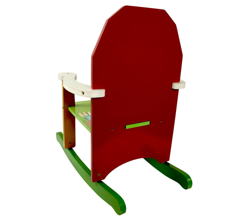 Homeware Wood Farm Rocking Chair — View 4