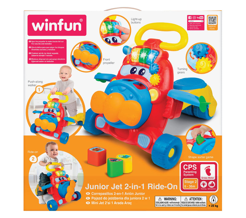 Winfun Junior Jet 2-in-1 Ride On — View 2