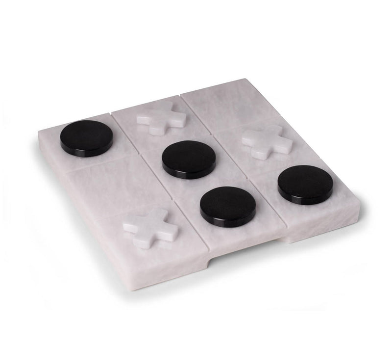 9" marble tic tac toe set — View 2