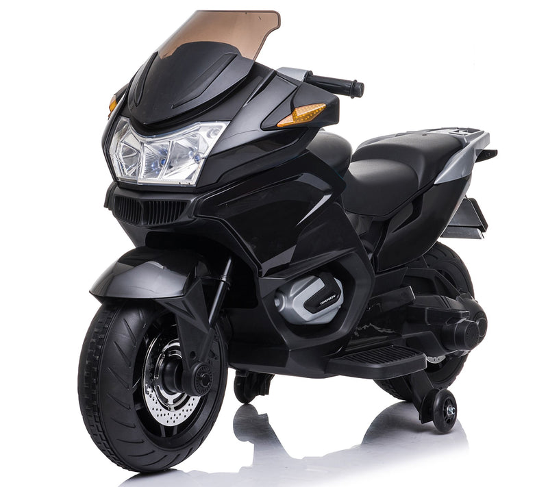 Blazin' Wheels 12V Black Motorcycle — Main view