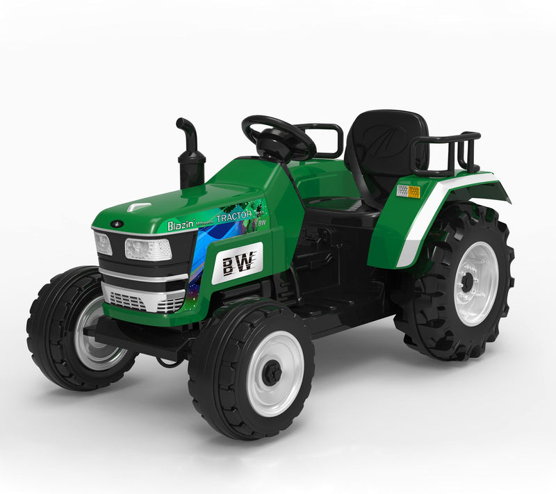 Blazin' Wheels Big Wheel Tractor Green — Main view