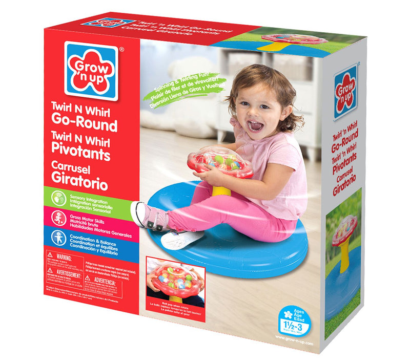 Grow'n Up Twirl N Whirl Go-Around — View 3