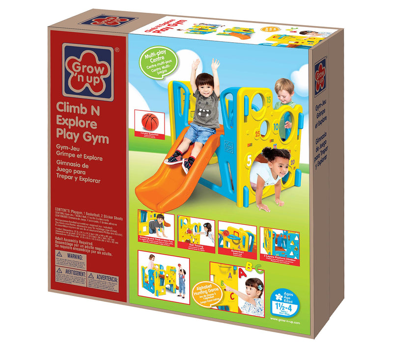 Grow'n Up Climb and Explore Play Gym — View 4