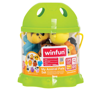 Winfun 10-Piece My Animals Bath Playset