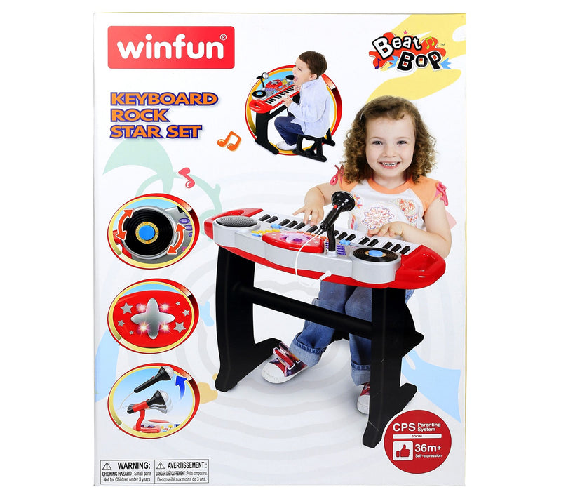 Winfun Keyboard Rock Star Musical Set — View 3