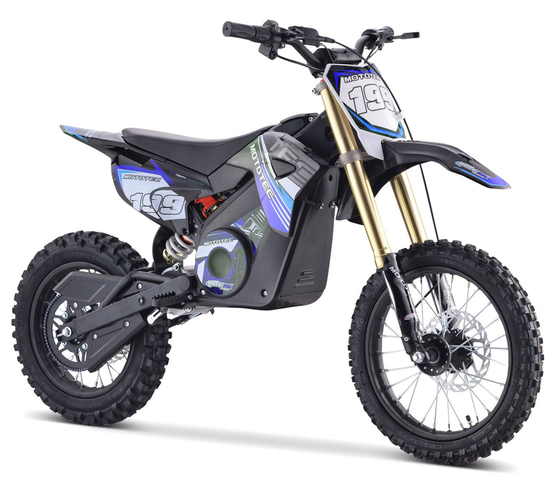 MotoTec 48V/1500W Pro Electric Dirt Bike — View 3