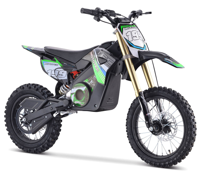 MotoTec 48V/1500W Pro Electric Dirt Bike — View 5
