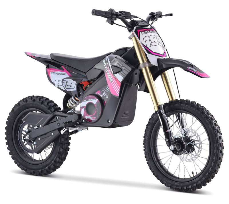 MotoTec 48V/1500W Pro Electric Dirt Bike — View 9