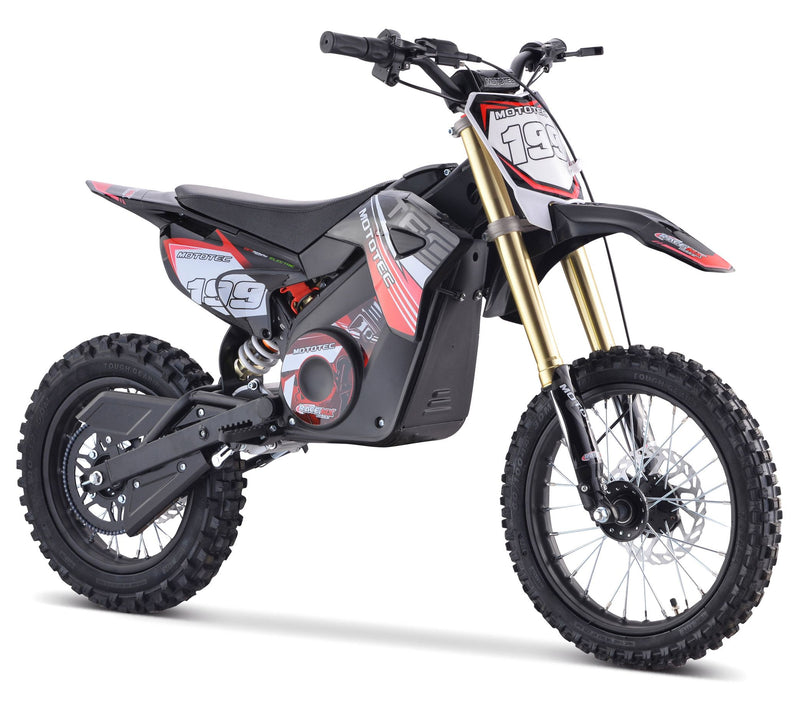 MotoTec 48V/1500W Pro Electric Dirt Bike — View 11