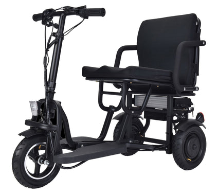 MotoTec Folding Mobility Electric Trike 48v 700w Dual Motor