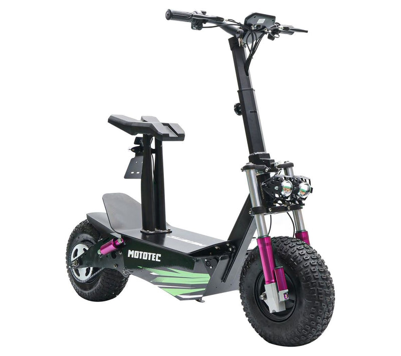 MotoTec Mars Electric Scooter — Main view