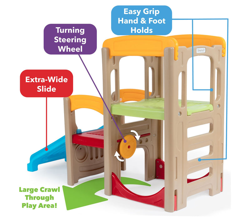 Simplay3 Young Explorers Indoor/Outdoor Adventure Climber — View 6