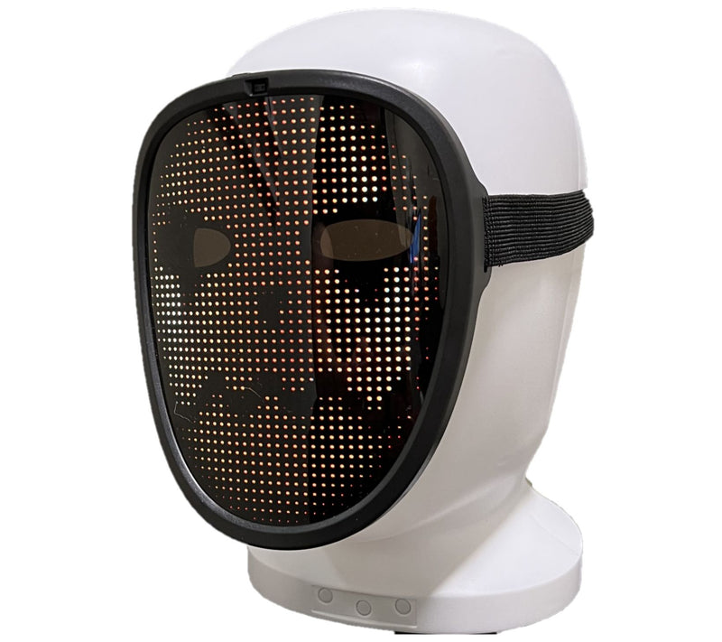 Super Bright LED Light Face Changing Mask with Button Control — Main view