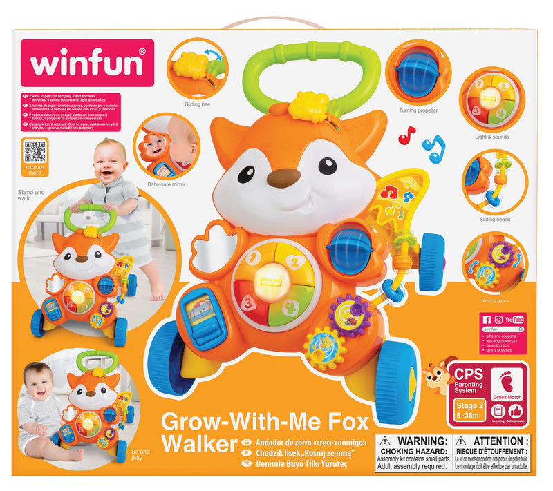 Winfun Grow With Me Fox Walker — Main view