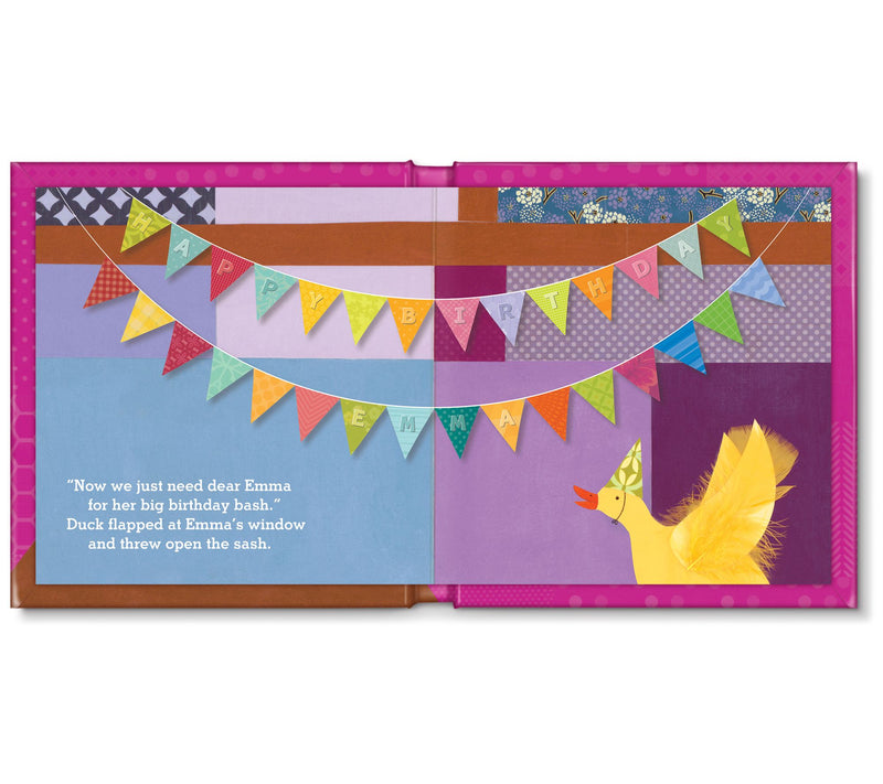 I See Me Pink Very Happy Birthday PersonalizedBoard Book — View 5