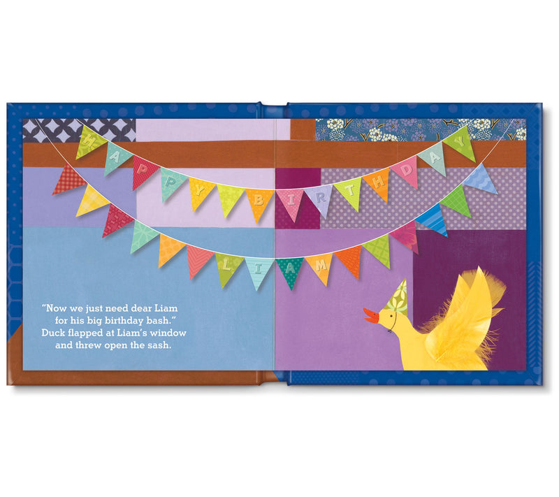 I See Me Blue Very Happy Birthday PersonalizedBoard Book — View 3