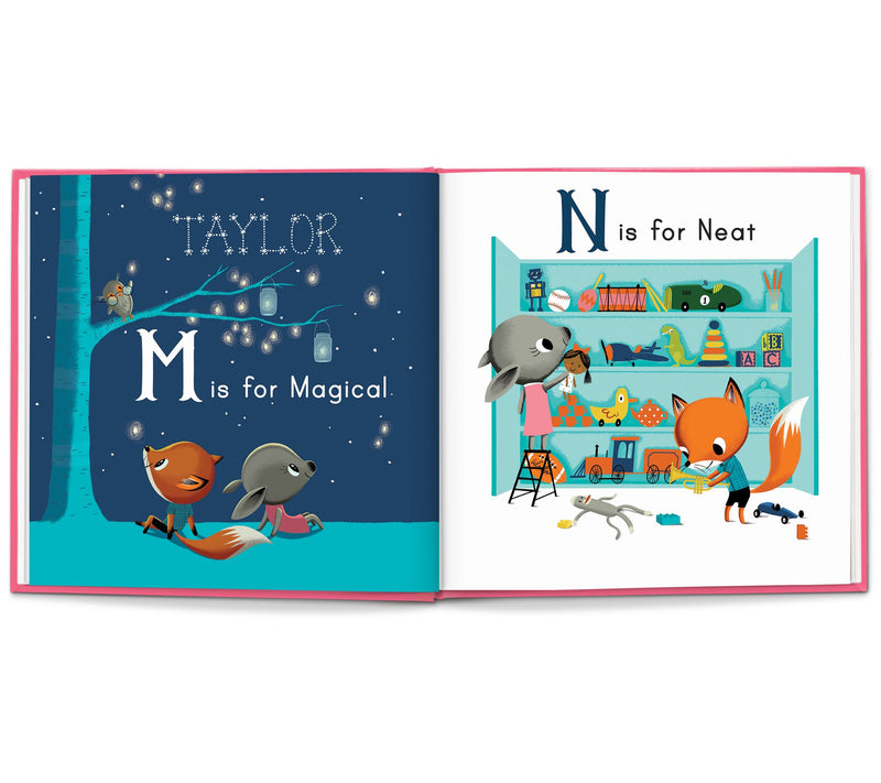 I See Me M is for Me Pink Personalized Storybook — View 4