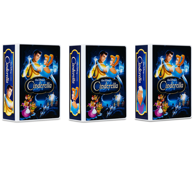 Disney Set of 3 VHS Boxes w/ Collectible Figurines — View 5