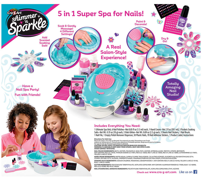 Cra-Z-Art Shimmer 'N Sparkle The Real Ultimateail Spa — View 5