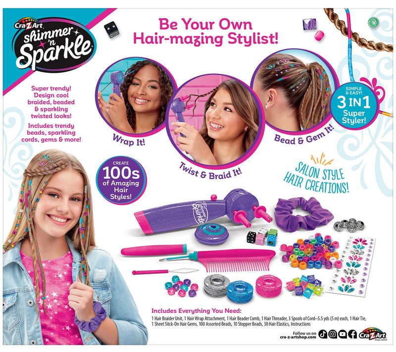 Shimmer 'N Sparkle Braid Bead & Twist Deluxe Hair Designer — View 5