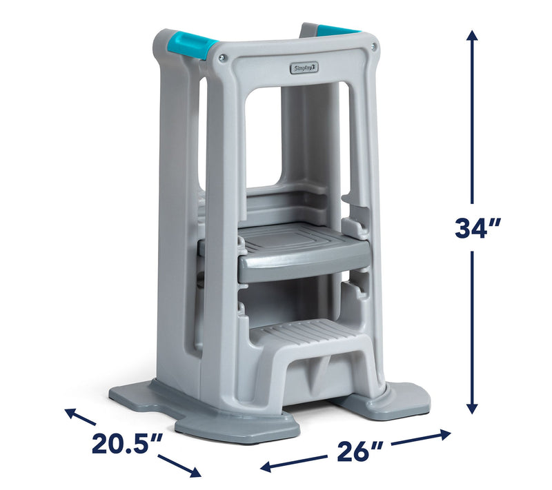 Simplay3 Toddler Tower Adjustable Stool with Feet — View 3
