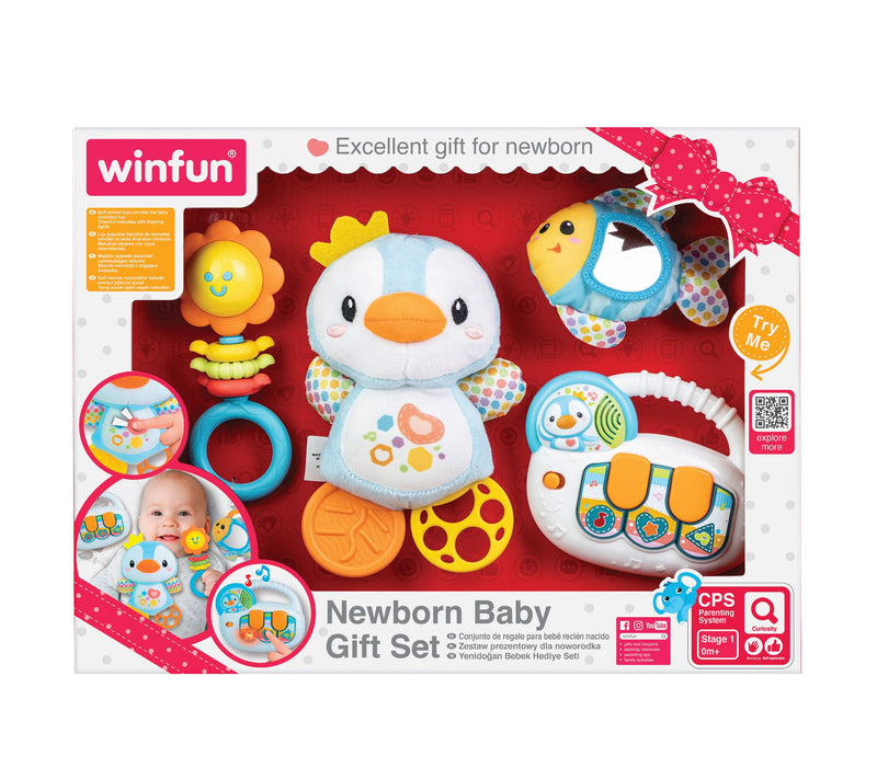 Winfun Newborn Baby 4Pc. Gift Set — View 4