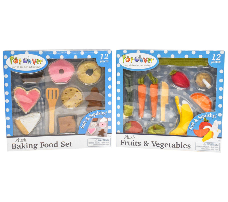 PopOhVer Plush Food Set 2pk — View 3