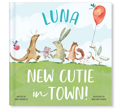 I See Me New Cutie in Town Personalized Book